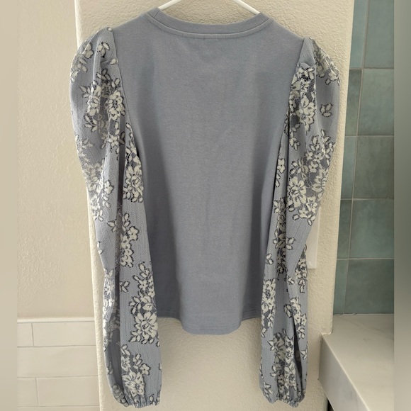 Anthro Dolan puffed sleeves top - Picture 8 of 9